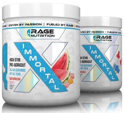 Rage Nutrition Immortal X High Stim Pre-Workout