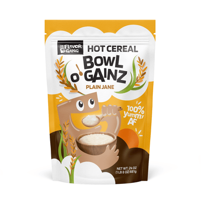 The Flavor Gang Bowl o' Gains Hot Cereal