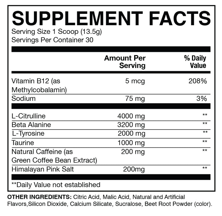 CBUM Essential Pre-Workout