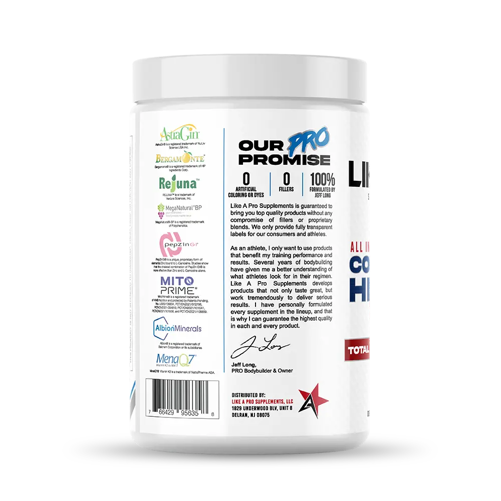 Like A Pro Supps Complete Health 2.0 EXP 10/26 - V3 NOW AVAILABLE
