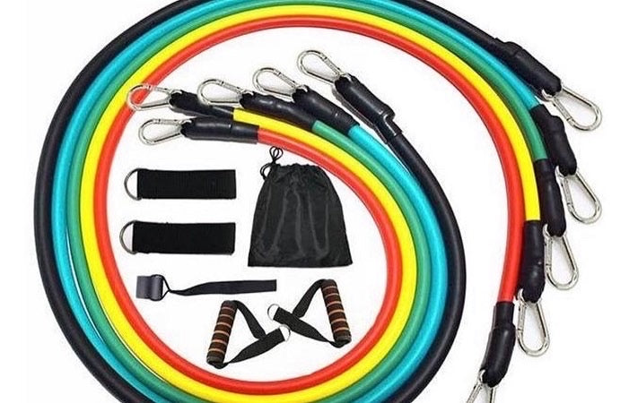 11 Piece Resistance Band Set