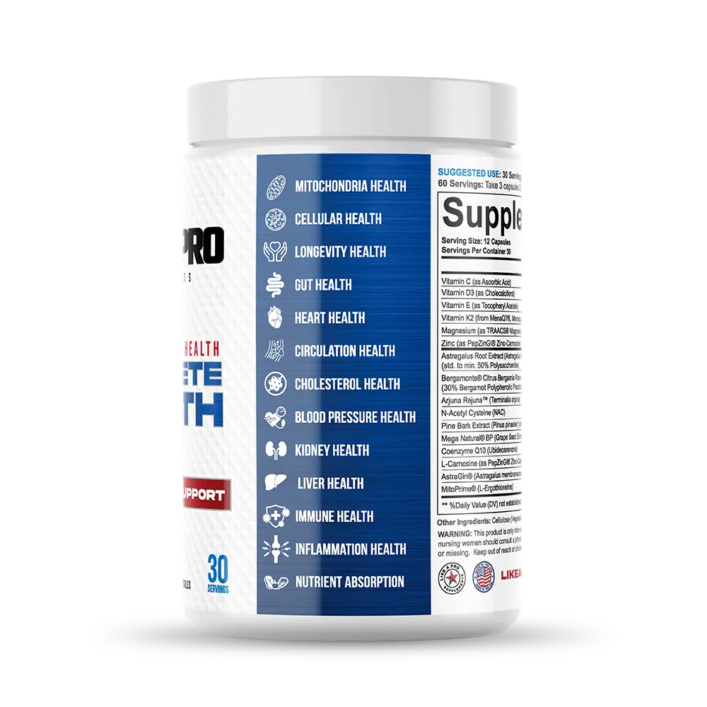 Like A Pro Supps Complete Health 2.0 EXP 10/26 - V3 NOW AVAILABLE