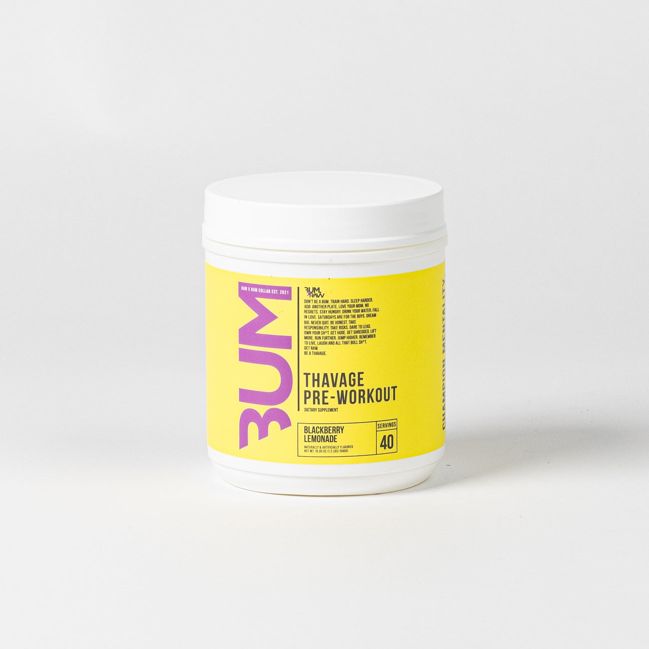 CBUM Thavage Pre-Workout