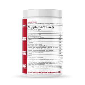 Like A Pro Supps Sleep + Recovery