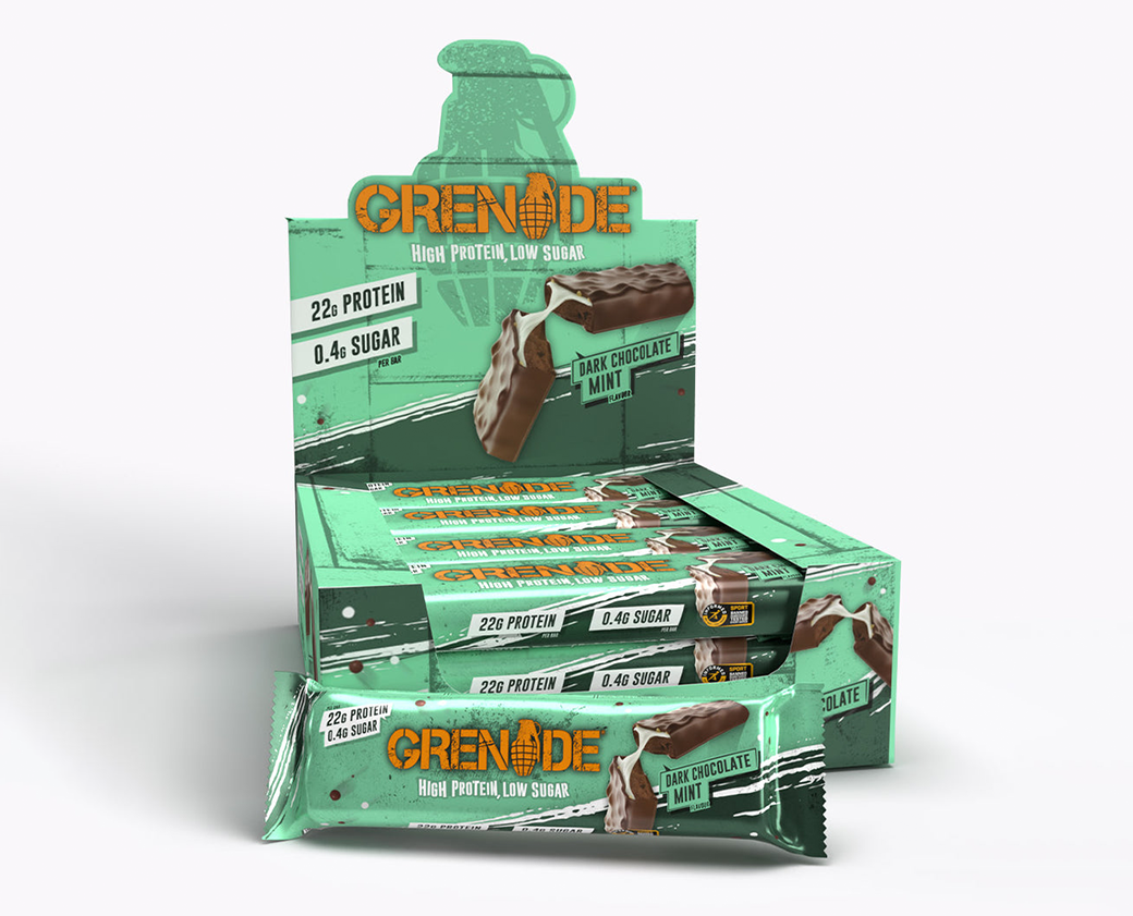 Grenade Bars Box of 12