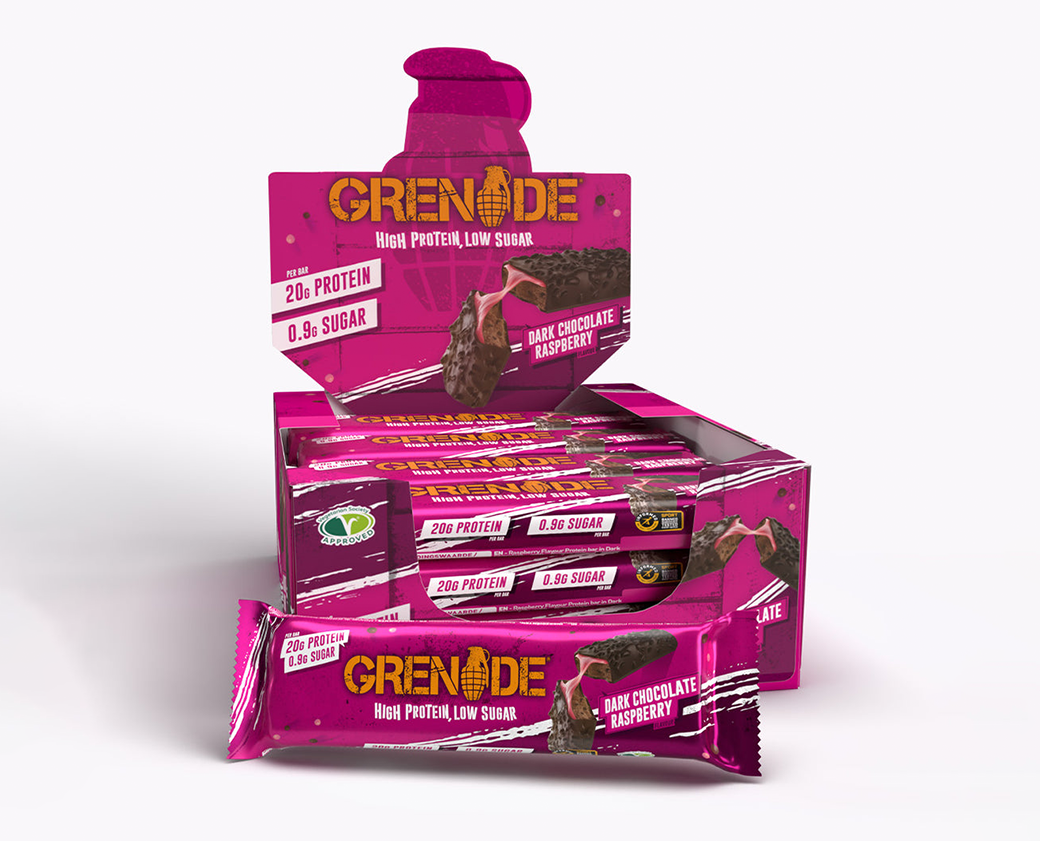 Grenade Bars Box of 12