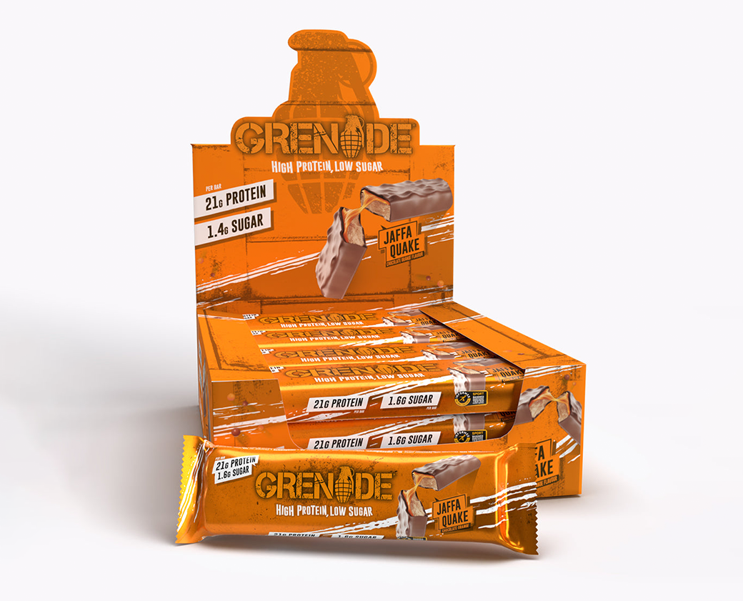 Grenade Bars Box of 12