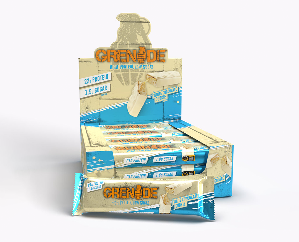 Grenade Bars Box of 12